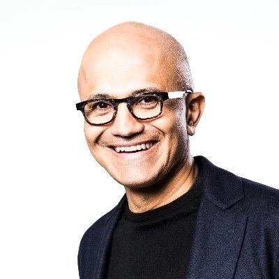 마이크로소프트 사티아 나델라(Satya Nadella) 최고경영자(CEO). 사진=사티아 트위터