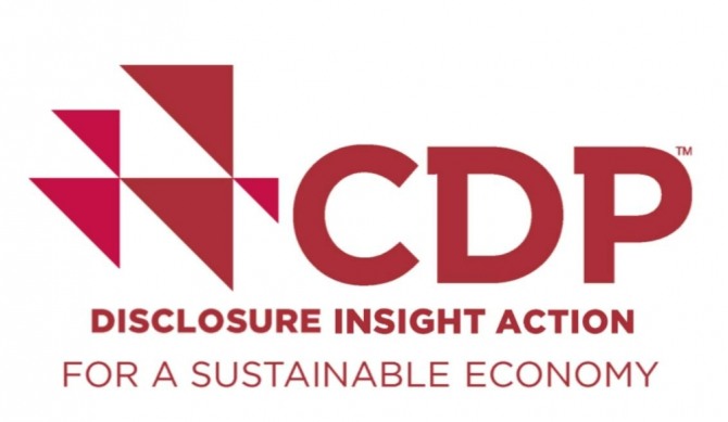 2000년에 창설된 비영리 글로벌 단체 탄소정보공개프로젝트(Carbon Disclosure Project :CDP) 로고 