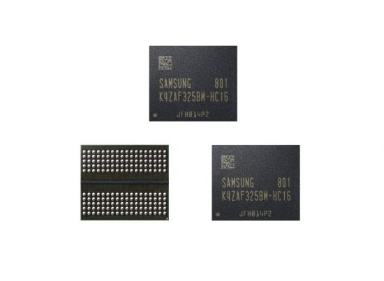 삼성전자가 2018년부터 양산하고 있는 16Gb GDDR6 그래픽 D램[삼성전자 제공]