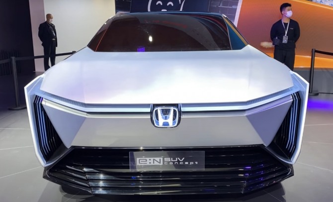 혼다자동차의 e:N SUV. 사진=혼다