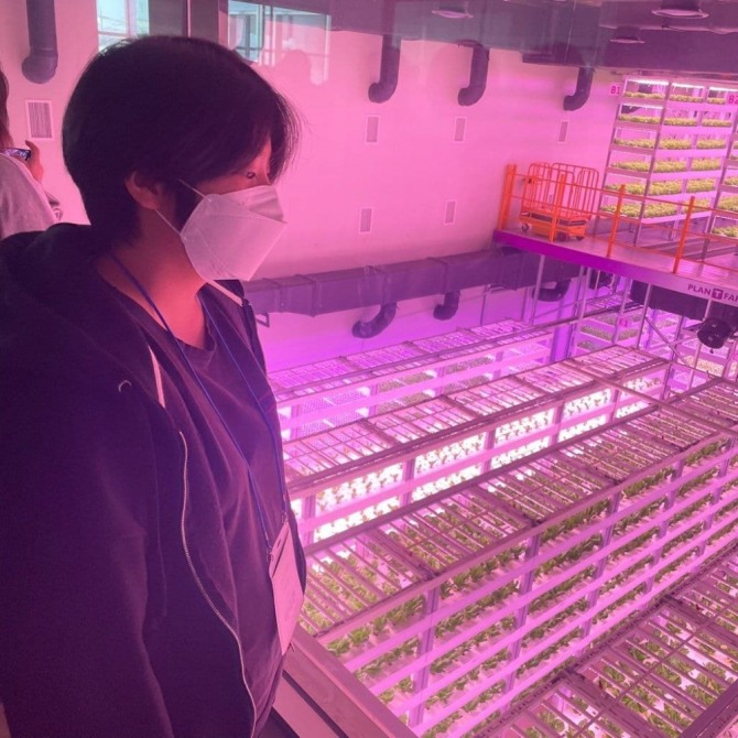 현장실습을 하고 있는 교육생. 사진=농정원 제공