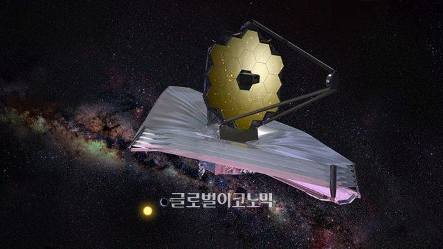 제임스웹 우주망원경의 모습. (사진=과학기술정보통신부 제공)