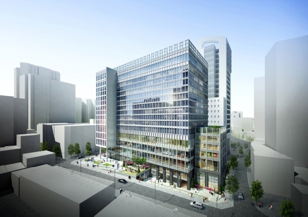 르 메르디앙 서울 명동, 목시 서울 명동 호텔 조감도. 사진=메리어트 인터내셔널