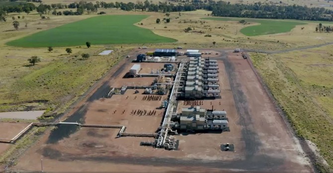 포스코에너지가 인수한 호주의 세넥스에너지의 가스전 시설. 