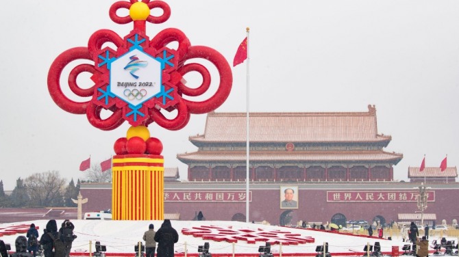 중국 베이징 올림픽 공식 후원 기업 15개사 중 13개 기업이 평창 올림픽 당시와는 정반대로 중국의 인권 문제를 둘러싼 미·중 간 갈등으로 인해 홍보전에 나서지 않고 있다. 사진=악시오스