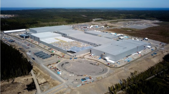 스웨덴 배터리업체 노스볼트는 스웨덴 북부에 세워진 유럽 최초의 배터리 공장의 시험 가동을 시작했다. 사진=노스볼트