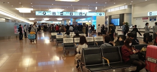 일본 하네다공항 모습. 사진=로이터