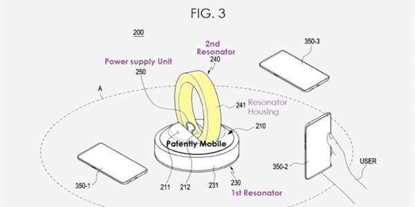삼성전자가 3방향 원격 차지 관련 특허를 출원했다. 