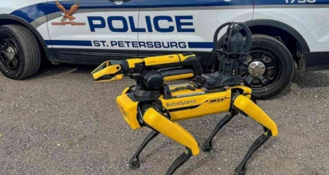 현대차 로봇개가 플로리다 경찰에 증원군으로 충원됐다. 