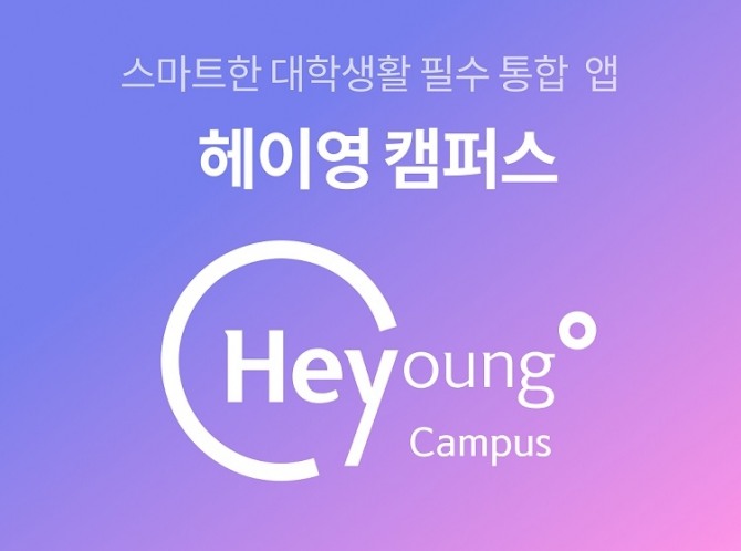 스마트한 대학생활 돕는 ‘헤이영 캠퍼스 앱’     사진=신한은행
