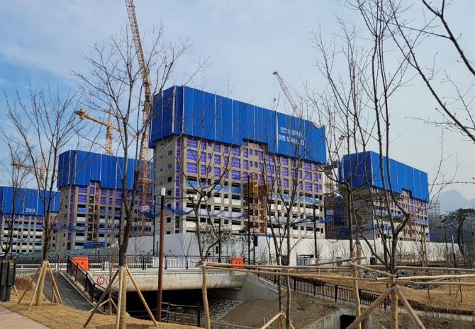 고양시의 한 아파트 건설 현장 모습. 사진은 기사 특정사실과 무관함. 사진=글로벌이코노믹DB