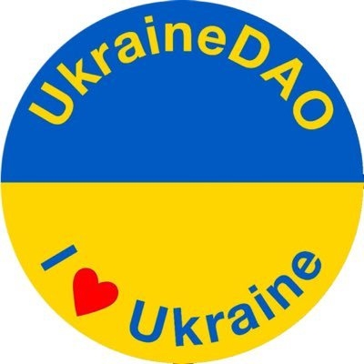 분산형 자율조직인 우크라이나 DAO가 국기를 묘사한 NFT를 판매해 약 675만 달러를 모금했다. 사진=우크라이나 DAO