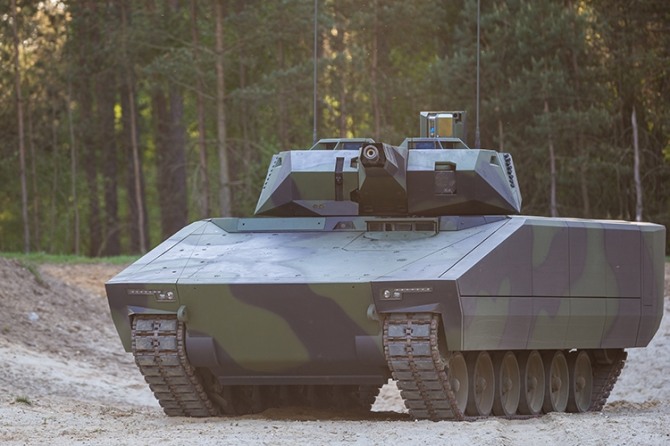 호주 차기 보병용 전투장갑차 사업과 미 육군의 선택적 유인차량 프로젝트에서 한화디펜스와 경쟁을 벌이고 있는 독일 방산업체 라인메탈의 링스(Lynx) 보병 장갑차. 사진=라인메탈 홈페이지 