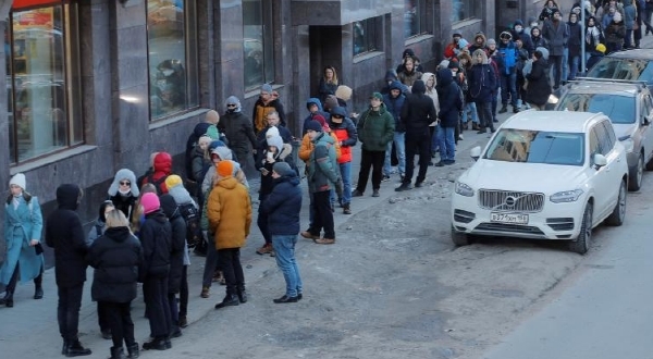 글로벌 투자은행 JP모건은 올해 러시아 경제가 1998년 모라토리엄 선언 때와 비슷한 수준의 생산 감소를 겪을 것이라고 예상했다. 사진=로이터