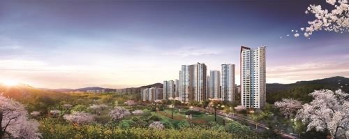서울 강동구 고덕 롯데캐슬 베네루체. 사진=롯데건설