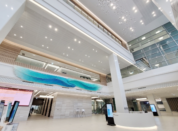 중앙대학교 광명병원 로비. 사진=중앙대학교 광명병원