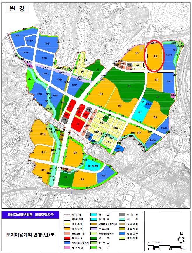 과천지식정보타운S-2 위치도. 사진=LH