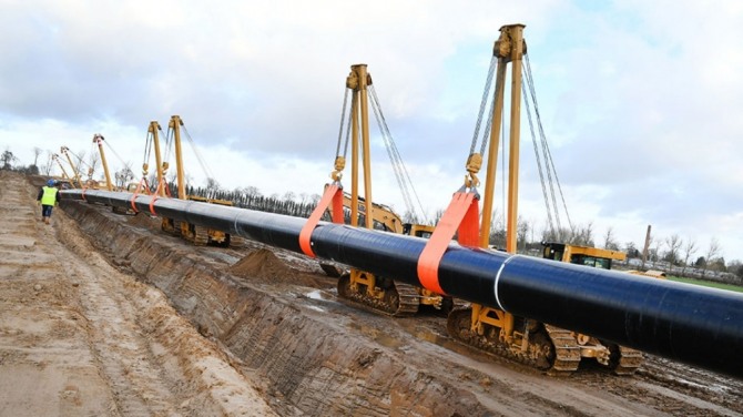 러시아와 유럽을 연결하는 천연가스 파이프라인