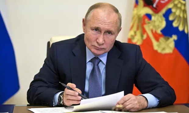 블라디미르 푸틴 러시아 대통령 사진=AP/뉴시스