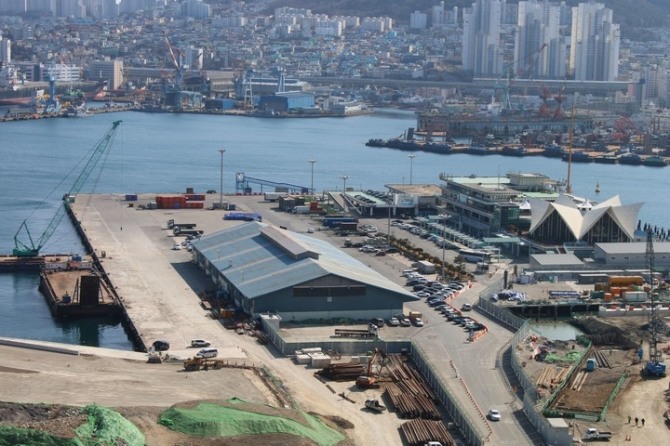 부산 중구 부산항 제1부두 전경. 사진=뉴시스