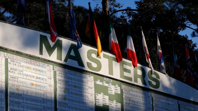 마스터스 스코어보드. 사진-마스터스 홈페이지