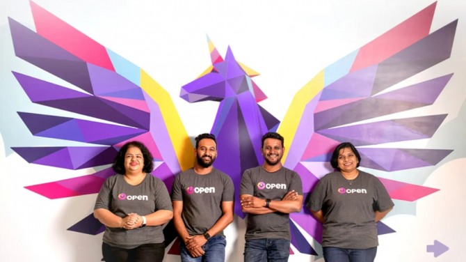 인도의 네오뱅킹 핀테크 '오픈'. 사진=오픈 페이스북