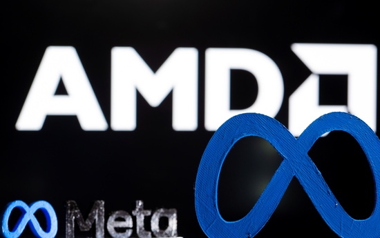 미국 반도체 업체 AMD 로고. 사진=로이터