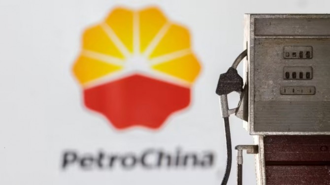 중국 국영 석유업체 페트로차이나 로고. 사진=로이터