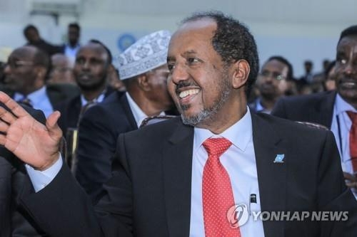 새로 선출된 모하무드 소말리아 대통령 사진=연합