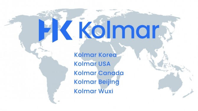 'KOLMAR' 글로벌 네트워크. 사진=콜마