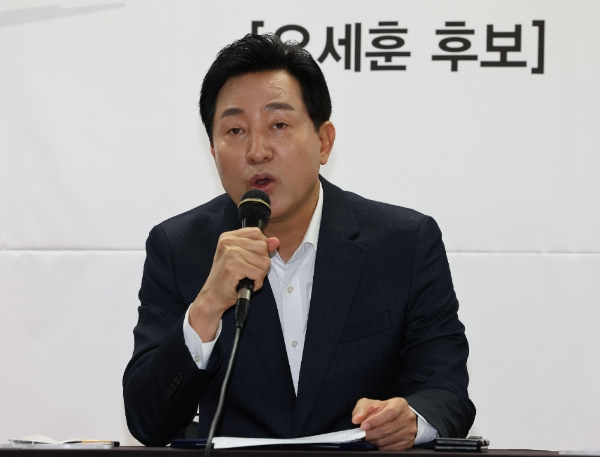 국민의힘 오세훈 서울시장 후보. 사진=뉴시스