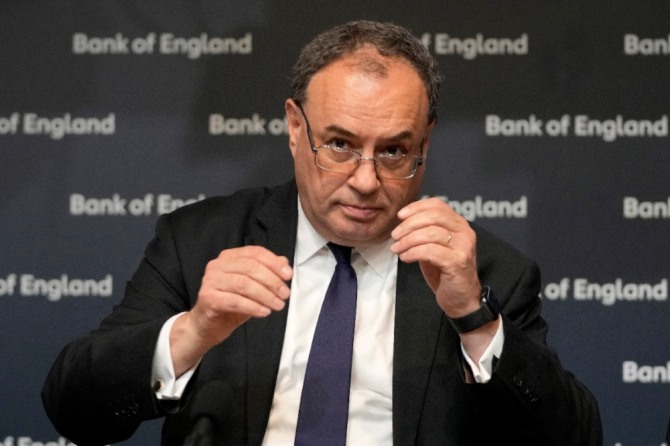 영국 중앙은행인 잉글랜드은행(BOE)의 앤드류 베일리(Andrew Bailey) 총재는 비트코인은 본질적인 가치가 없으며 실용적인 지불 수단이 아니라고 말했다. 사진=AP/뉴시스