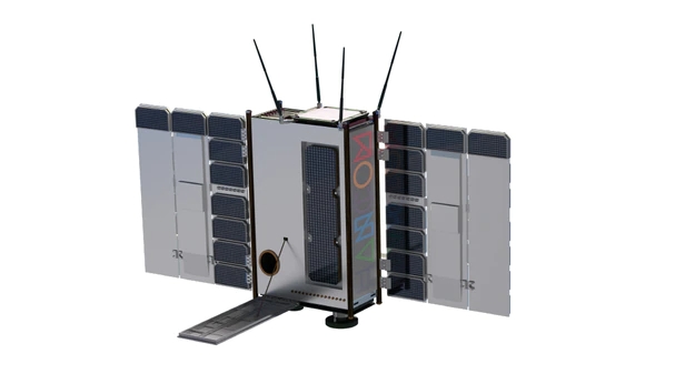韩软集团的人造卫星——“世宗1号”。照片=韩软