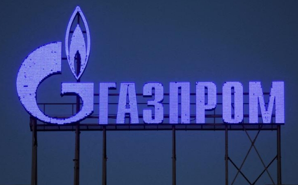 러시아 국영 천연가스업체 가스프롬 로고. 사진=로이터
