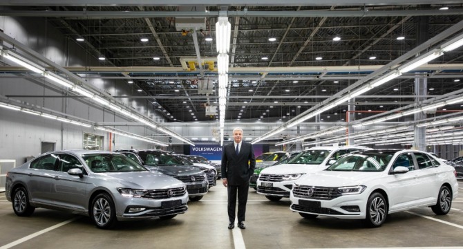 지난달 21일 이탈리아 현지에서 만난 틸 셰어 폭스바겐그룹코리아(Volkswagen Group Korea) 사장. 사진=폭스바겐그룹코리아