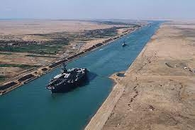 이집트 수에즈 운하.