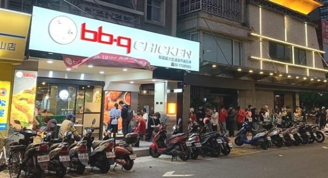 지난해 대만에 오픈한 BBQ 지산점 모습. 사진=BBQ