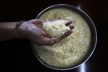 안정적인 쌀 가격이 아시아의 식량위기와 인플레이션을 진정시키고 있다는 조사가 나왔다. 사진=로이터