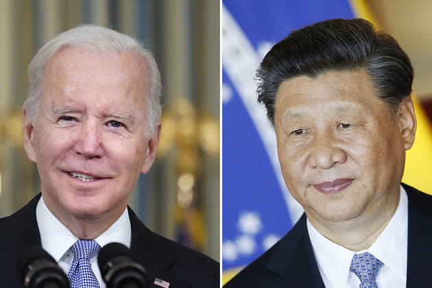 조 바이든 미국 대통령과 시진핑 중국 국가주석. 사진=AP/뉴시스