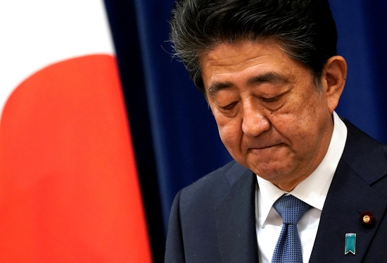 피격으로 사망한 아베 신조 전 일본 총리.