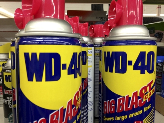 미국 스프레이 윤활유 업체 WD-40 로고. 사진=로이터 