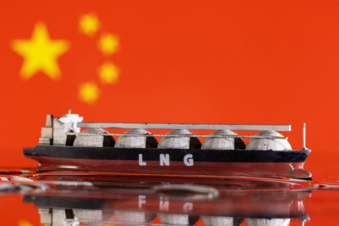 중국의 LNG 수입이 올해 대폭 감소했다. 사진=로이터
