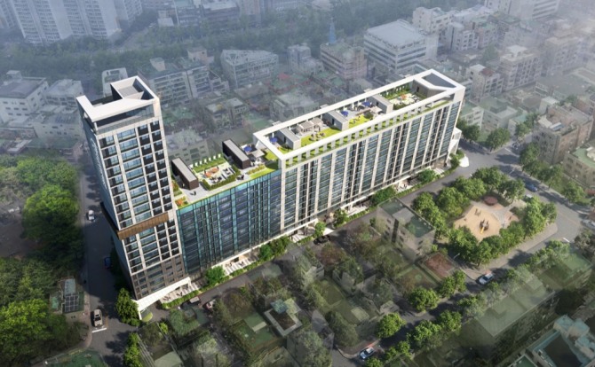 문정현대아파트 리모델링 조감도. 사진=쌍용건설