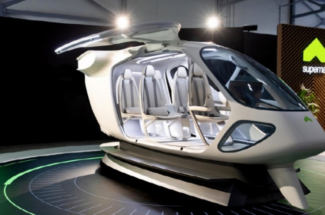 현대차그룹이 공개한  eVTOL의; 내장 컨셉모델. 사진=현대차그룹