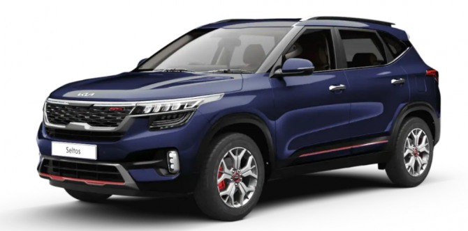 인도기아의 주력 판매차종 셀토스. 사진=기아인도