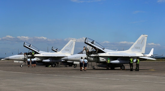 해외에 수출된 FA-50 전투기 모습. 사진=로이터