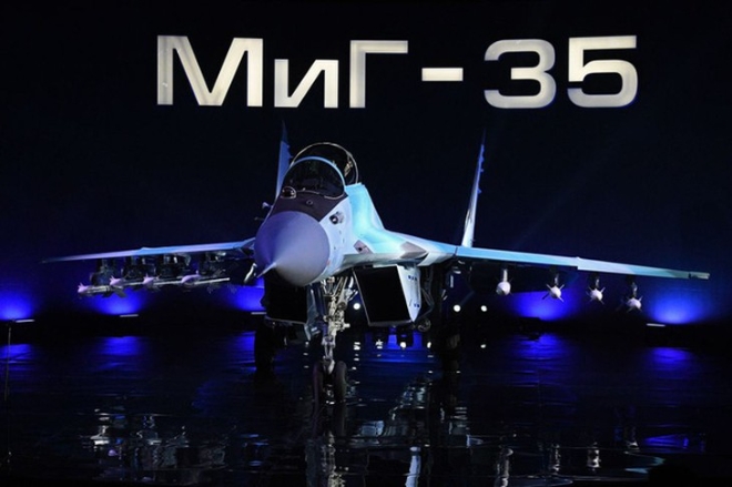 2017년 1월 공개된 러시아의 MiG-35 경공격기. 사진=퍼블릭도메인