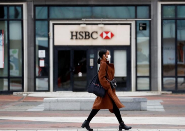 영국 런던의 HSBC 지점. 사진=로이터