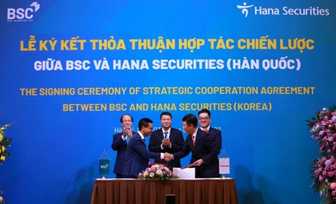 하나증권이 베트남투자개발은행과 전략적 협력협약을 체결했다.
