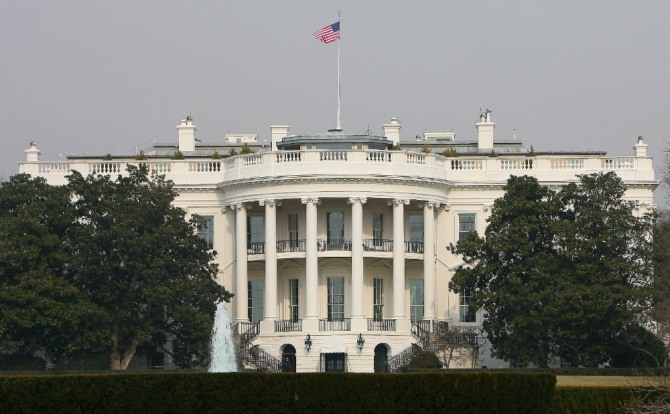 미국 백악관 모습  
